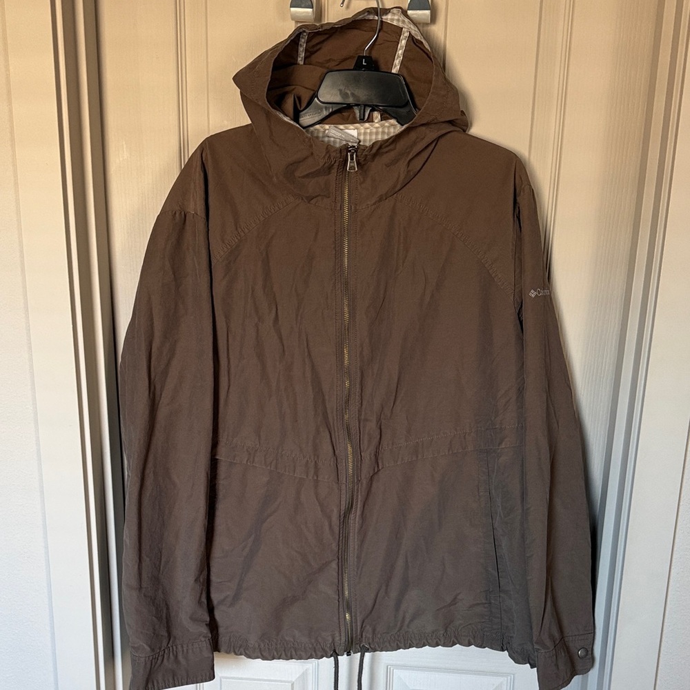 Columbia Brown Raincoat
